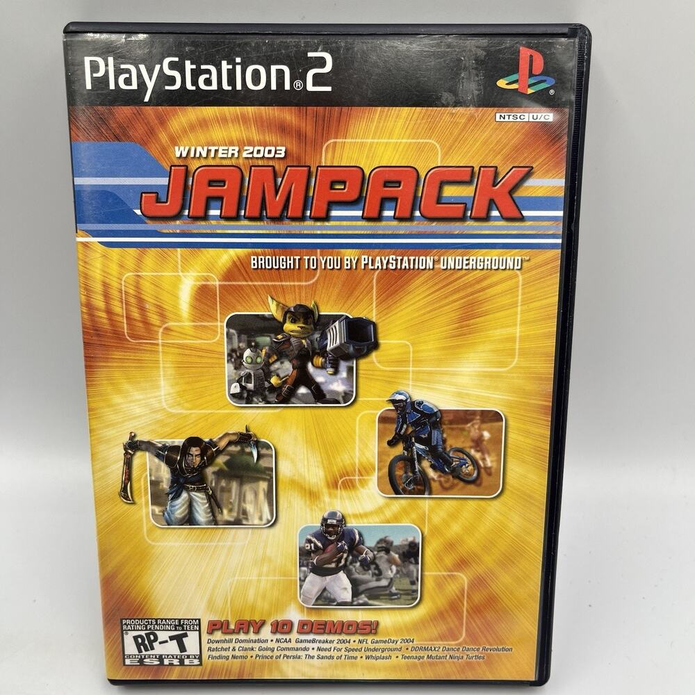 Jampack Winter 2003 - PlayStation 2 PS2 CIB Tested